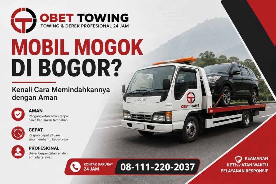 Mobil Mogok di Bogor? Kenali Cara Memindahkannya dengan Aman