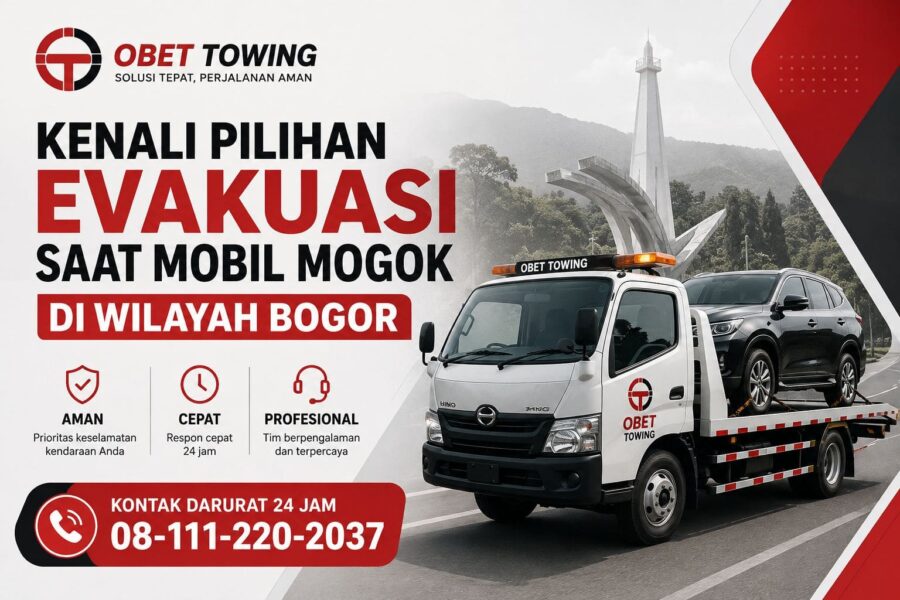 Kenali Pilihan Evakuasi Saat Mobil Mogok di Wilayah Bogor